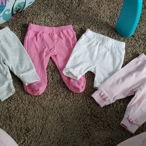 Baby girl pants bundle